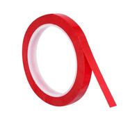 PATIKIL Whiteboard Tape 12mm x 66m, Thin Dry Erase Self Adhesive Chart Line Tape for Graphic Chart Marking DIY Art, Red