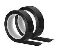 PATIKIL Whiteboard Tape 25mm 1", 2 Pack Thin Dry Erase Tape for Graphic Chart Marking DIY Art, Black