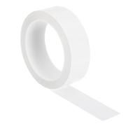 PATIKIL Whiteboard Tape, 32mm 1 1/4" Width Art Tape Dry Erase Board Pinstripe Thin Tape for Graphic Chart Grid Drafting Electrical Marking, White