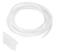 PATIKIL Window Weather Stripping Door Seal, 5/16" Wide Kerf Mount Weatherstrip Seal for Door Frame Window (5 M/16.4 Ft, White)