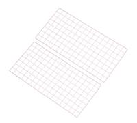 PATIKIL Wire Wall Grid Panel 80x40cm, 2 Pack Board Photo Pictures Memo Display Grid Panels Hanging Organizer Wall Decorative Panel for Home Office Wedding, Pink