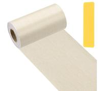 PATIKIL Wood Grain Repair Tape 10cm x 33ft, Self Adhesive Realistic Textured Repair Patch Peel and Stick Wood Tape with Scraper for Floor Door Window Furniture Table White Oak