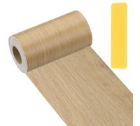 PATIKIL Wood Grain Repair Tape 10cm x 33ft, Self Adhesive Realistic Textured Repair Patch Peel and Stick Wood Tape with Scraper for Floor Door Window Furniture Table Birch