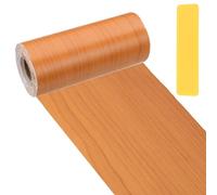 PATIKIL Wood Grain Repair Tape 12cm x 33ft, Self Adhesive Realistic Textured Repair Patch Peel and Stick Wood Tape with Scraper for Floor Door Window Furniture Table Red Cherry