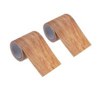 PATIKIL Wood Grain Repair Tape 2.2" x15ft,2 Pcs Self Adhesive Realistic Textured Repair Tape Patch for Floor Door Table Cabinets Desk,Chestnut Maple