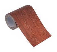 PATIKIL Wood Grain Repair Tape 3" x15ft, Self Adhesive Realistic Textured Repair Tape Patch for Floor Door Table Cabinets Desk,Light Wine Mahogany