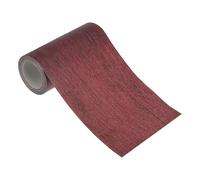 PATIKIL Wood Grain Repair Tape 4" x15ft, Self Adhesive Realistic Textured Repair Tape Patch for Floor Door Table Cabinets Desk,Dark Chestnut Mahogany