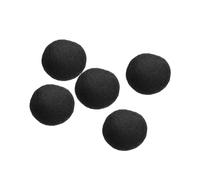 PATIKIL Wool Felt Balls Beads Wool Felting Pom 2cm 20mm Black for Home Crafts Handcrafts Project DIY Pack of 5