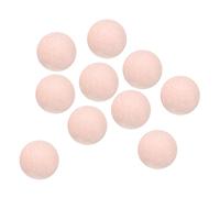 PATIKIL Wool Felt Balls Beads Wool Felting Pom 3.1cm 31mm Light Pink for Home Crafts Handcrafts Project DIY Pack of 10