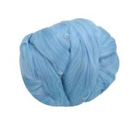 PATIKIL Wool Roving Yarn, 100G/3.53OZ Soft Felting Wool Pure Chunky Roving Yarn Bulk for Needle Felting Knitting Blanket Spinning Weaving DIY Craft, Dark Blue