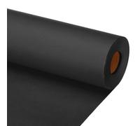 PATIKIL Wrapping Paper, 15"x1000"(80') Bulletin Board Paper Roll Kraft Paper Roll Construction 80GSM for Shipping Packing Gift Wrapping Craft Flower Bouquet Christmas, Black