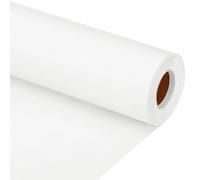 PATIKIL Wrapping Paper, 15"x600"(50') Bulletin Board Paper Roll Kraft Paper Roll Construction 80GSM for Shipping Packing Gift Wrapping Craft Flower Bouquet Christmas, White