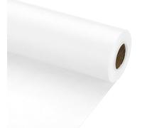 PATIKIL Wrapping Paper, 17" x 600"(49') 70 GSM Craft Paper Roll Kraft Packing Paper for Poster Bulletin Board, Gift Wrapping, White