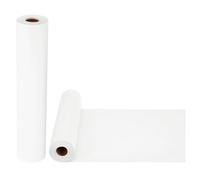 PATIKIL Wrapping Paper, 2 Pack 15"x1000"(80') Bulletin Board Paper Roll Kraft Paper Roll Construction 80GSM for Shipping Packing Gift Wrapping Craft Flower Bouquet Christmas, White