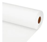 PATIKIL Wrapping Paper, 35"x1200"(100') Bulletin Board Paper Roll Kraft Paper Roll Construction 80GSM for Shipping Packing Gift Wrapping Craft Flower Bouquet Christmas, White