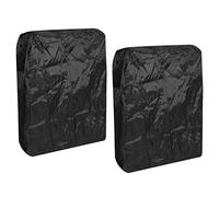 PATIKIL Zero Gravity Chair Cover, 2 Pack Waterproof Outdoor Furniture Recliners Folding Chairs Covers for Patio Lawn, Black
