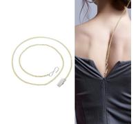 PATIKIL Zipper Helper Pull, Back Zipper Puller Metal Clothing Assistant Aid with Clip for Dresses Easy Zip Up by Yourself, Gold