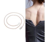 PATIKIL Zipper Helper Pull, Back Zipper Puller Metal Clothing Assistant Aid with Clip for Dresses Easy Zip Up by Yourself, Rose Gold