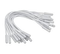 PATIKIL Zipper Pulls Replacement, 15 Pack Extension Cord Handle Fix Tab Tag Extender for Luggage Backpacks, Jackets, Handbags Grey