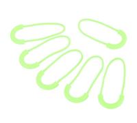 PATIKIL Zipper Pulls Replacement, 15 Pack Extension Cord Handle Plastic U-Shape Tab Tag Extender for Luggage Backpacks Jackets, Fluorescent Green