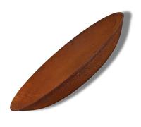 Patina Decorative Bowl Round with eimen Ø 47 cm, Rust Bowl Metal