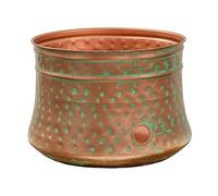 Patina Liberty Steel Hose Pot with Copper Finish