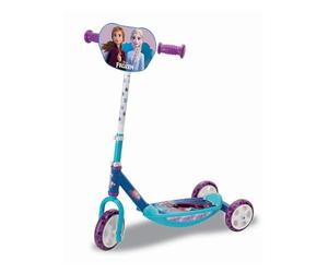 Patinette 3 roues silencieuses - SMOBY - Reine des Neiges - Structure métal - Trottinette guidon réglable