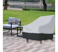 Patio Adirondack Chair Cover, 2 Pack Weatherproof 210D Heavy Duty Outdoors Garden Chair Covers For Outdoor Use(A)