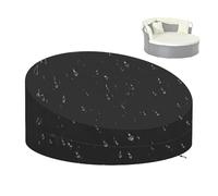 Patio and Garden Chaise Longue Covers | Protective Cover for Sunbeds - Semicircular Protector for Outdoor Furniture, Waterproof Sun Island Cover - Protector for East Furniture