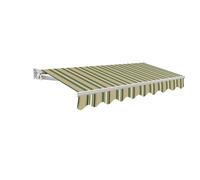 Patio Awning Retractable Sun Shade Manual No Torsion Bar 2.5m x 1.5m Primrose Awnings Multi One Size