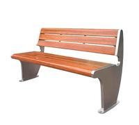 Patio Bench for Outdoors, Waterproof and Sunproof Garden Seating, 500kg Load Capacity, Comfortable Backrest, Ideal for Parks, Streets, Terraces, and Gardens