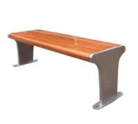 Patio Bench for Outdoors, Waterproof and Sunproof Garden Seating, 500kg Load Capacity, Comfortable Backrest, Ideal for Parks, Streets, Terraces, and Gardens