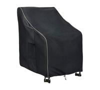 Patio Chair Covers - Garden Chair Covers Weatherproof | Heavy Duty Weatherproof Garden Swivel Seat Protection | Lawn Stacking Chair Coverfor Balcony, Patio, Backyard, Deck, Outdoor, Garden