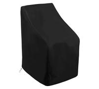 Patio Chair Covers - UV Resistant Outdoor Guard | 210D Oxford Seat Covers, 25.59x33.46x44.88 In High Back Slipcovers With Drawstring, Waterproof, Windproof, Dustproof, Breathable Protection For Garden