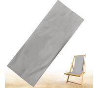 Patio Chair Sling Replacement 45x17" Canvas Sling Chair Replacement Fabric for Patio Lounge Chair Beach Sling Chair Reclining Beach Chair, Khaki