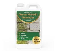 Patio Cleaner Concentrate Makes 15L - Removes Green Staining from Moss & Algae - Great for Patios and Decking, Driveways and Roofs - Green Growth Remover (2.5L)