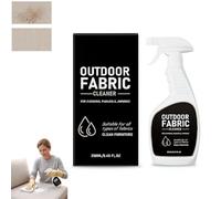 Patio Cushion Cleaner Outdoor Fabric Cleaner Multi-Purpose,Deep Cleans Dirt & Spots,Safe For Use On Outdoor Fabrics Such As Patio Cushions, Awnings, Furniture Covers, and More,8.45 fl.oz (Black)