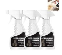 Patio Cushion Cleaner Spray, Outdoor Fabric Cleaner, Awning Cleaner, Deep Cleans Dirt, Awnings & Covers, Grime & Weather Stains on Furniture, Designed for Canvas, Polyester (3PC)