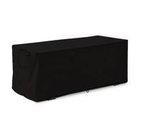 Patio Deck Box Cover - 210D Silver Coated Oxford, Waterproof Dust Proof Tear Resistant Design | Perfect for Outdoor Storage Container Protection, Garden Furniture Safety, Rain Snow Ice Wind Guard