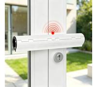 Patio Door Security Lock with Alarm,High Security French Door Security Lock,Anti-Theft Patio Door Locks,French Double Door Lock for Double Conservatory Doors Lock