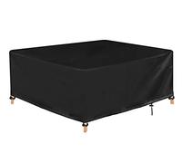 Patio Furniture Cover,180x80x80cm Windproof Outdoor Furniture Cover 420D Heavy Duty Oxford Polyester Rectangular Patio Table Covers Garden Furniture Covers Chair and Table Rattan Sofa Cover