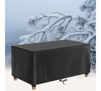 Patio Furniture Cover,Garden Furniture Covers Waterproof Square 380 Lx 250 Wx 75 H Windproof UV Resistant Heavy Duty Weatherproof Shield,Outdoor Table Covers Waterproof,Outdoor Sofa Cover Large