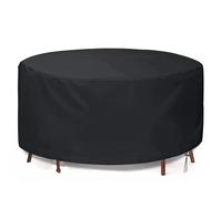 Patio Furniture Cover Round Outdoor Chair Covers Waterproof Heavy Duty 600D Outdoor Drawstring at The Bottom for Outdoor Furniture Set(80X80CM)