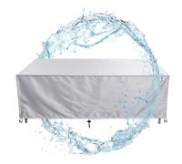 Patio Furniture Covers, 160x100x100cm/LxWxH Outdoor Furniture Cover Waterproof, Patio Furniture Covers Waterproof for Table and Chairs, Rectangular Outdoor Furniture Set Cover, Heavy Duty 600D