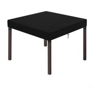 Patio Furniture Covers Waterproof 420D Oxford Cloth Square Table Cover Windproof Design Anti-UV Coating for Outdoor Dining Sets Black 36x36x4 Inch(24x 24 x 4inch)