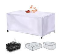 Patio Furniture Covers, Waterproof Rectangular Patio Table Chair Sofa Set Cover, 365x160x100cm/LxWxH 600D Heavy Duty Waterproof for Outdoor Square and Retangle Patio Table and Chair Covers