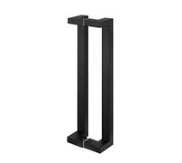 Patio Garage,Customizable Door Pull Handle, Modern Simple Style, Interior Exterior Door Hardware with Fittings, Metal Door Handle(Black,150cm59in)