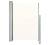 Patio Retractable Side Awning 100 x 300 cm Cream