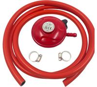 Patio Gas & Bbq Regulator Kit 27mm Clip On With 2M Hose