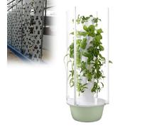 Patio Grow Column Grows Tower 20/28/36Pots Indoor Hydroponic Growing Systems Hydroponic Setup Garden Vertical Garden Kit for Herbs,Vegetables 5-Layer20Pots-HydroponicTower+PlantLight